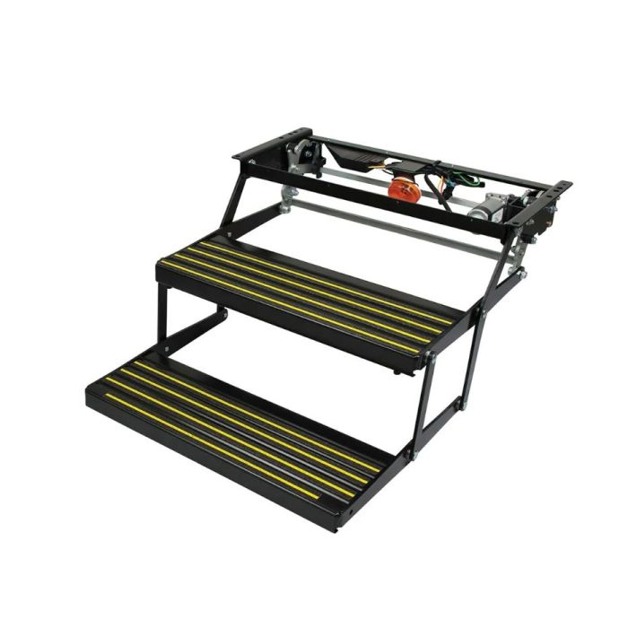 Lippert Kwikee® Revolution 24" Double Electric RV Entry Step