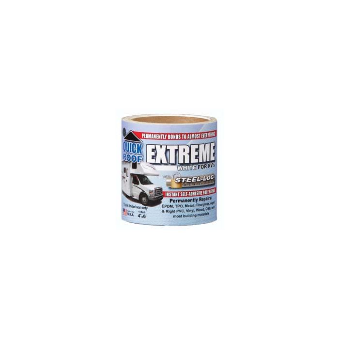 Quick Roof Extreme 4" x 6' White