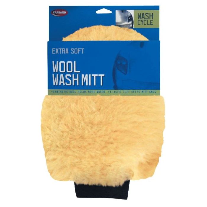 Carrand Extra Soft Synthetic Wool Wash Mitt