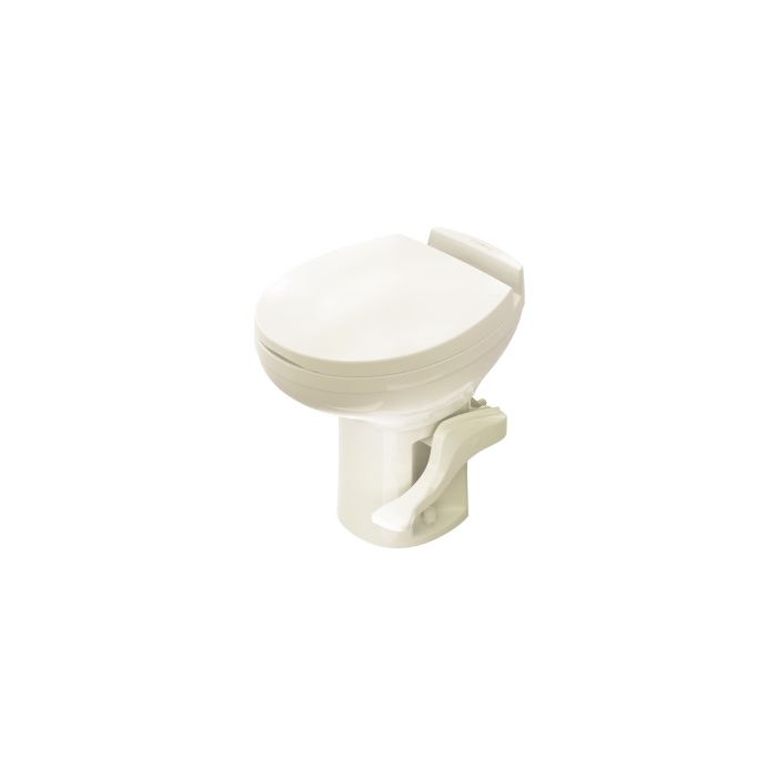 Thetford Bone Aqua Magic Residence Low Profile Foot Flush Toilet