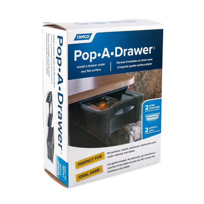Camco RV Under Cabinet Pop-A-Drawer