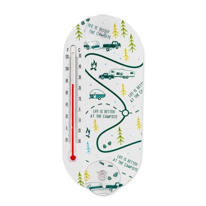 TimeTracker RV Map Design Libatc Window Thermometer