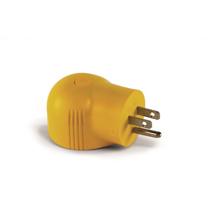 Camco 15 Amp M to 30 Amp F 90° Electrical Adapter
