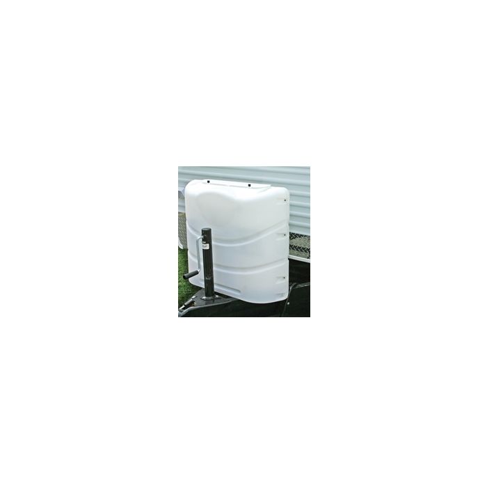 Camco 20-30lb Colonial White Double Propane Tank Cover