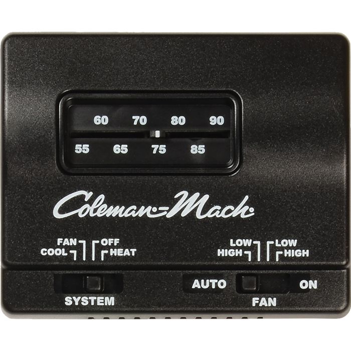 Coleman MACH Single Stage Heat/Cool Analog Wall Thermostat