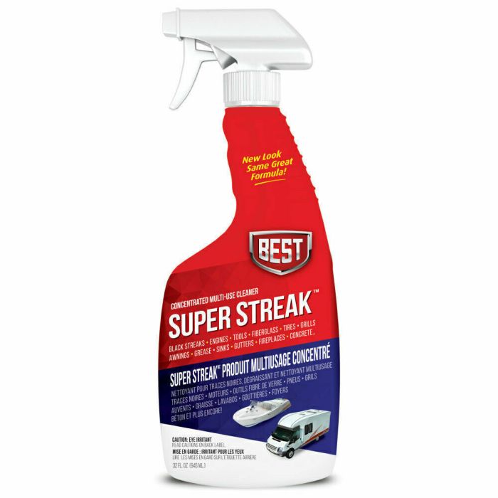 B.E.S.T. Super Streak Multi Purpose Cleaner & Black Streak Remover