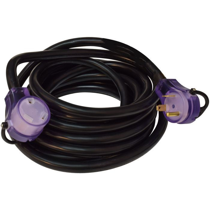 Valterra 30 Amp 25' RV Extension Cord with LED Power Light