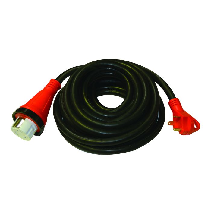 Valterra 25' Detachable Power 30 Amp M to 50 Amp F Adapter Cord