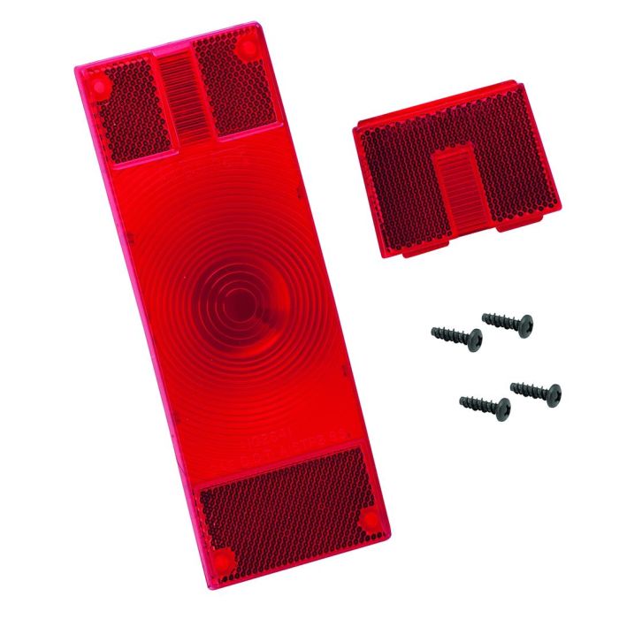Bargman Wesbar Red Low Profile Tail Lamp Lens Kit