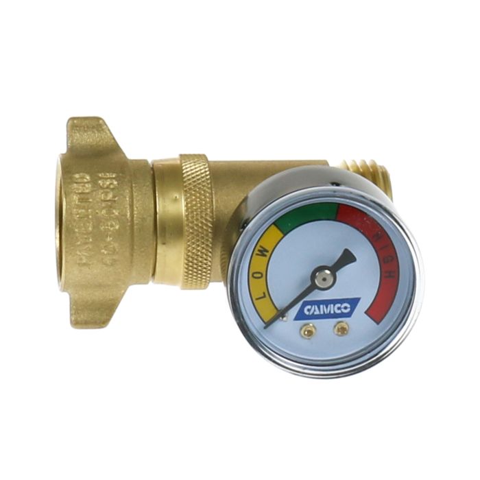 Camco Water Pressure Regulator with Gauge