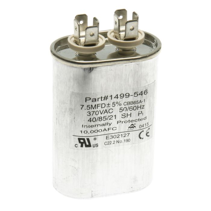 Coleman A/C Fan Capacitor 7.5 MFD