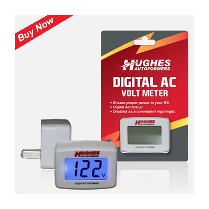 Hughes AutoFormer Digital AC Voltage Meter