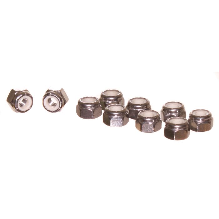 Dometic 10 Pack of 1/4" Lock Nut with Insert