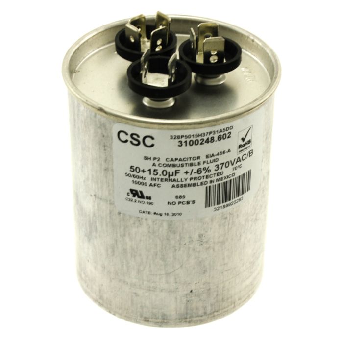 Dometic A/C Capacitor 50/15 MFD