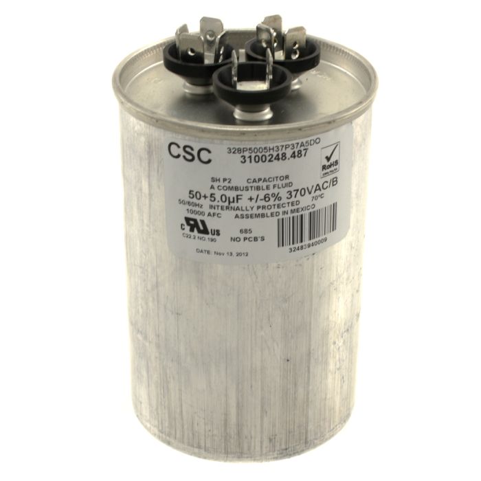 Dometic A/C Capacitor 50/5 MFD