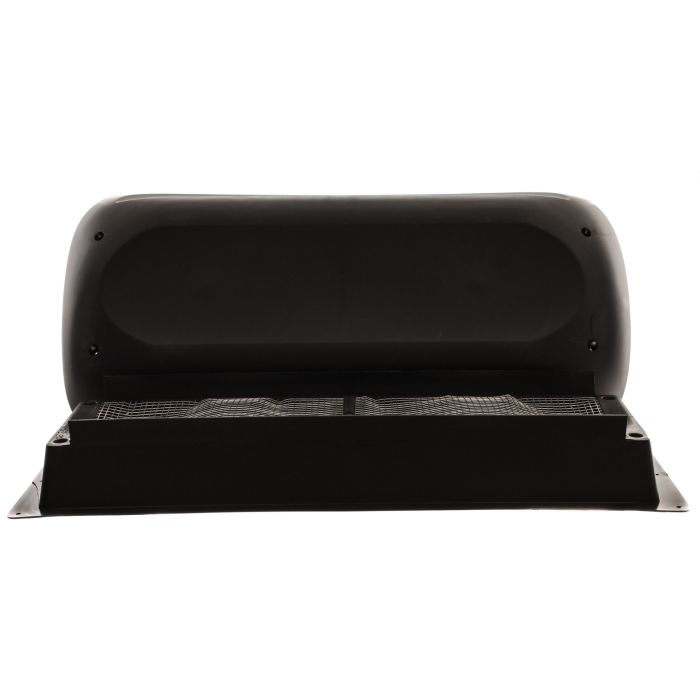 Dometic Black New Style Refrigerator Roof Vent Kit (Cap and Base)