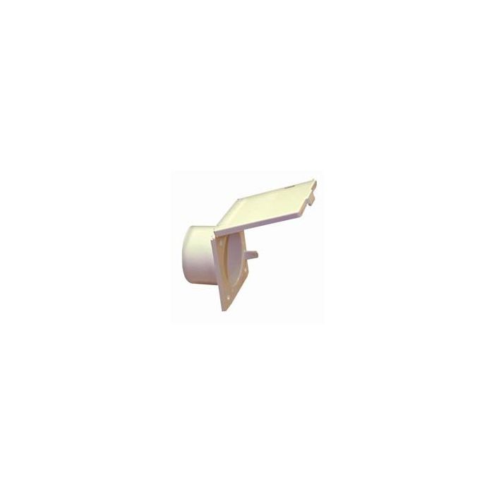 J&C Electrical Cable Hatch - Polar White
