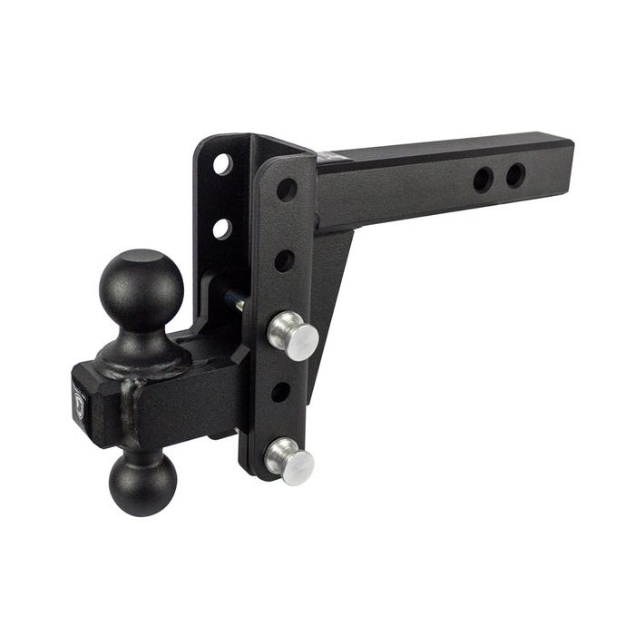 BulletProof Hitches™ 2" Heavy Duty 4" Drop/Rise Ball Mount Hitch