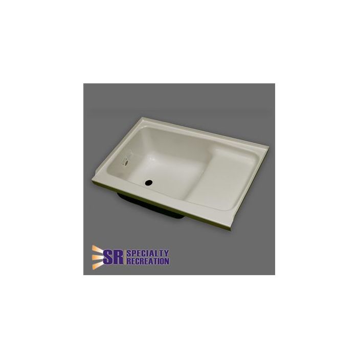 Specialty Recreation 24" x 36" LH Parchment Step Tub