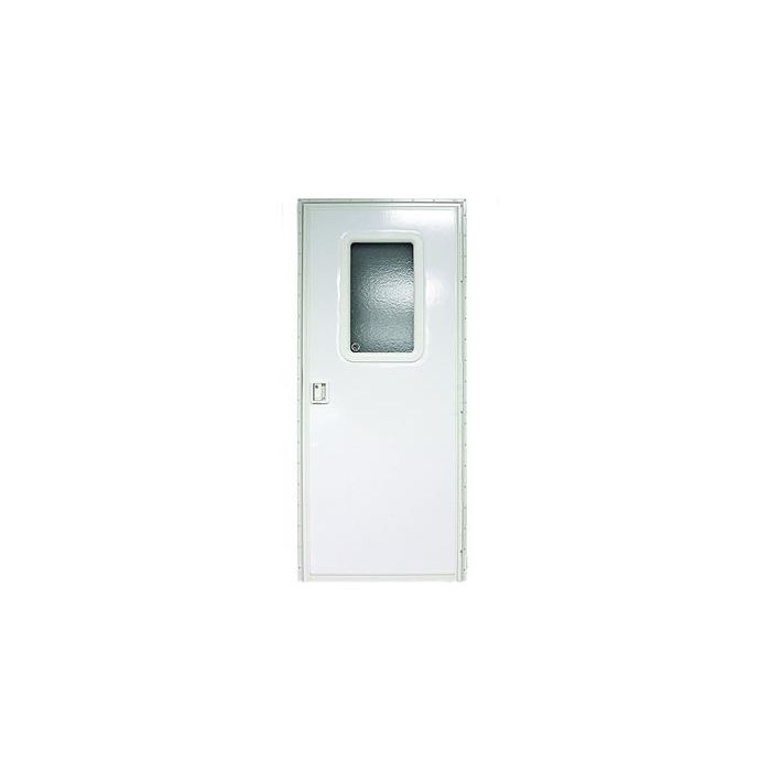 Lippert Components 30" x 72" Polar White RH Square Entry Door
