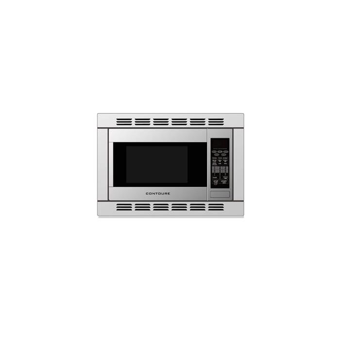 Contoure Stainless Steel Counter Built In Microwave/Convection Oven