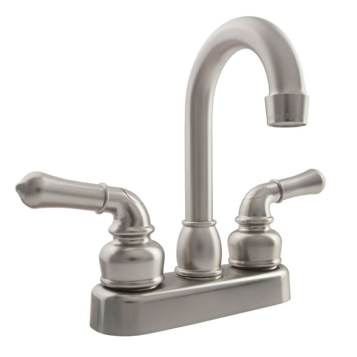 DURA Classical Brushed Satin Nickel RV Bar or Lavatory Faucet