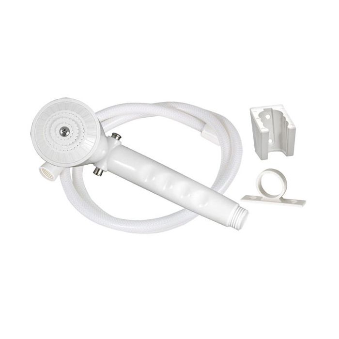 Phoenix Faucets Basic White Handheld Shower Head Kit