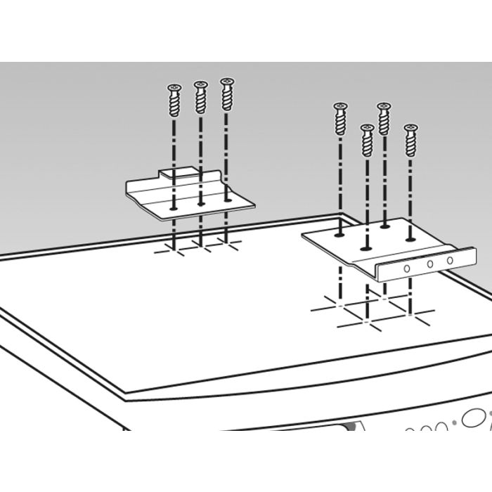 Splendide SK03 Installation Bracket for Stackable Washer and Dryer