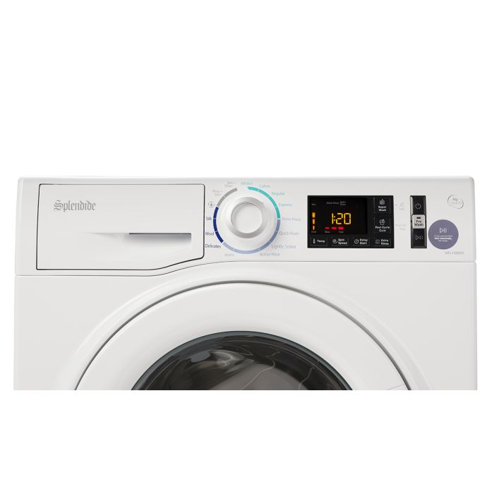 Splendide Stackable Compact Washer in White