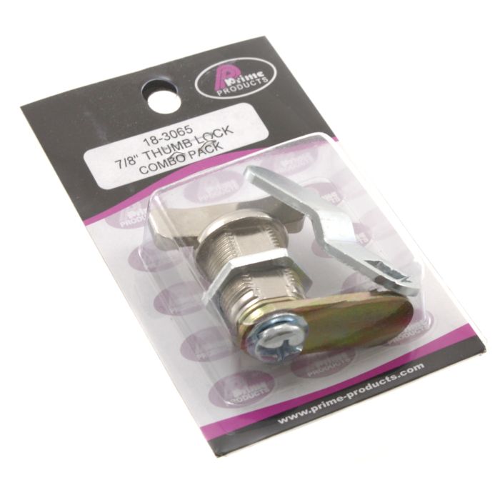 Prime Products 7/8 Thumb-Operated Cam Lock