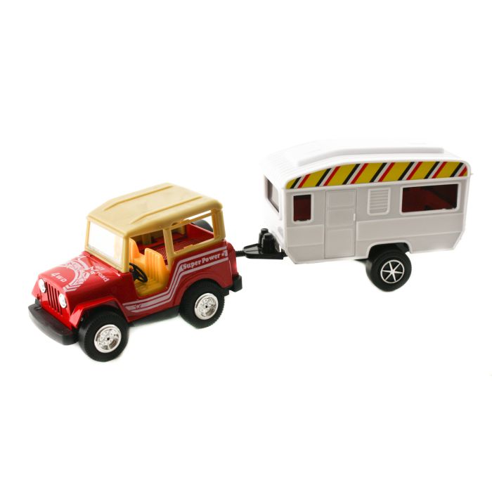Prime Products Jeep & Trailer Toy 27-0010 Top