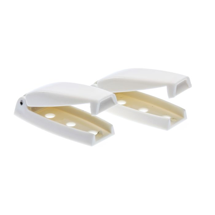 Prime Products White Baggage Door Catch