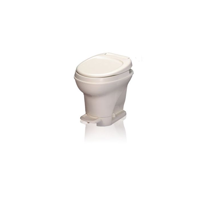 Thetford Aqua Magic V Low Profile Foot Flush Parchment Toilet 