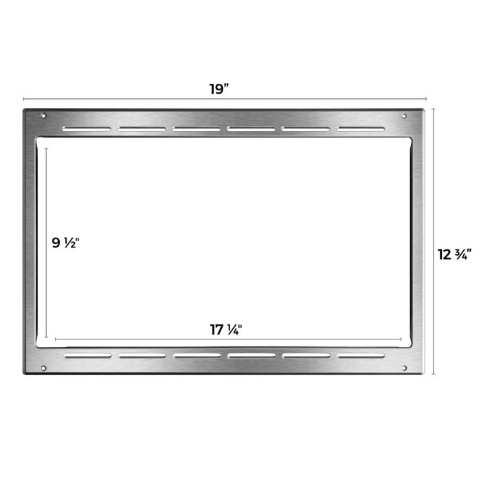 Contoure 0.7 Cu. Ft. Compact Microwave Oven - Stainless Steel