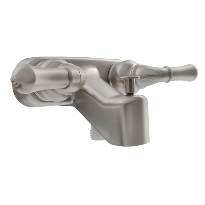 DURA Brushed Satin Nickel Classical RV Tub & Shower Diverter Faucet