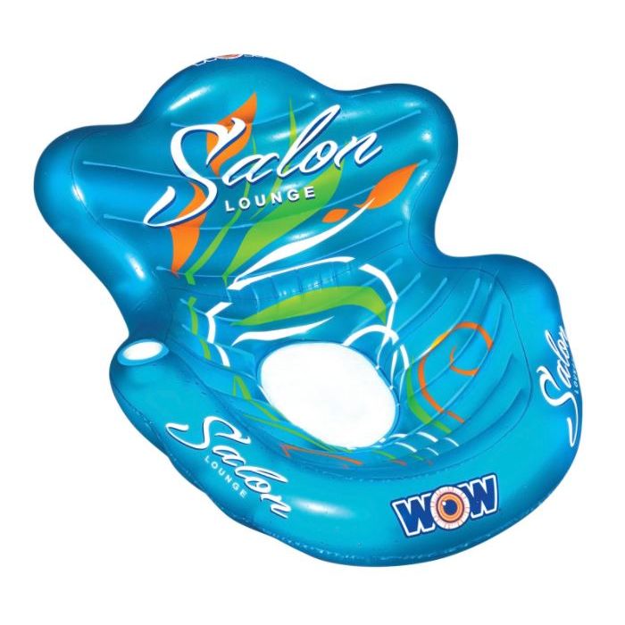 World of Watersports Salon 1-Person Inflatable Lounge Float