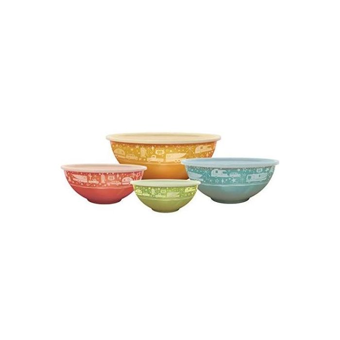 Camp Casual Nesting Bowl Set With Lid