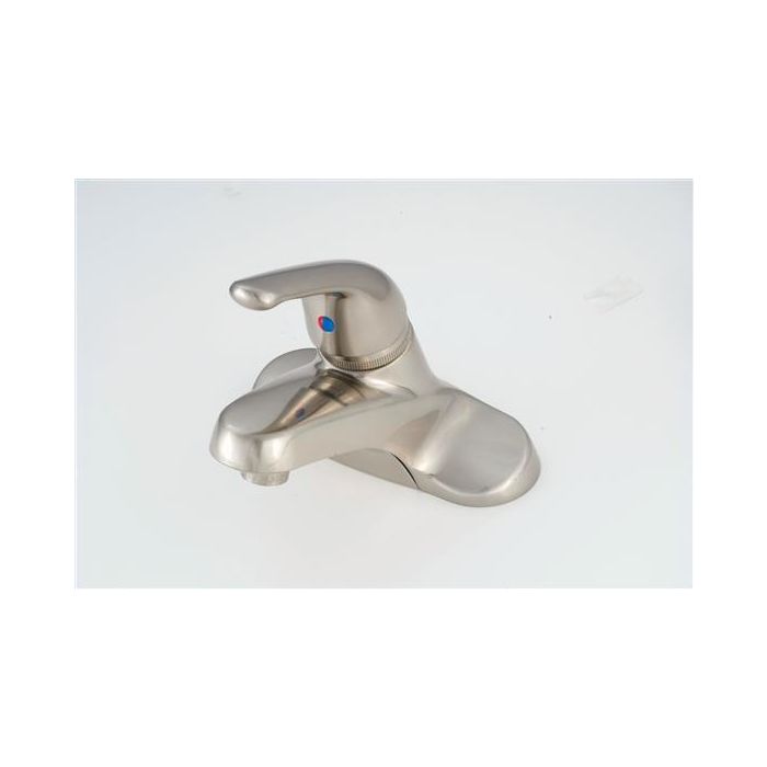 American Brass Company Brushed Nickel Single Lever Lavatory Faucet