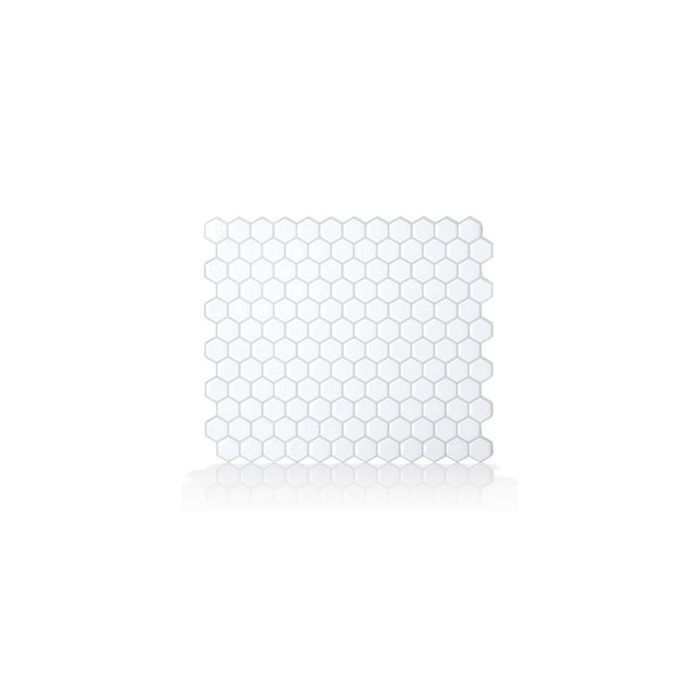 Patrick Industries Hexago Kitchen/Bathroom Smart Backsplash Tiles - 4 Pack