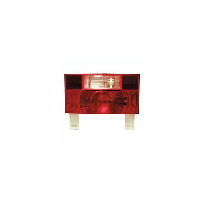 Peterson 91 Series Surface Mount Back Up Taillight with License Bracket