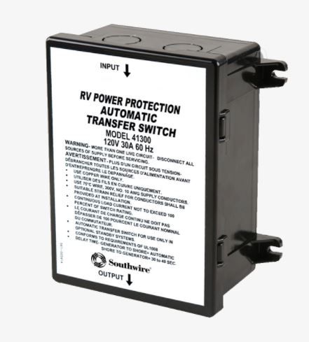 Southwire - 30A Reverse Polarity Transfer SWITC - 41301