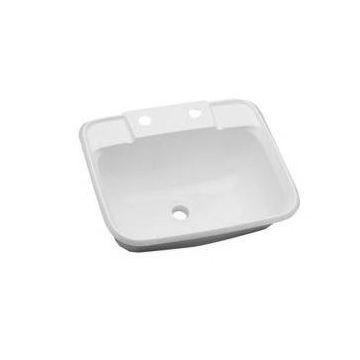 LaSalle Bristol 12" x 15" White Utility Sink 