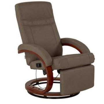 Thomas Payne Grummond Swivel Euro Recliner Chair W/ Footrest