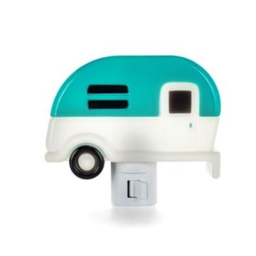 Camco Camper Nightlight-Teal Blue