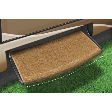 Prest-O-Fit Harvest Gold 22" Wraparound Radius RV Step Rug