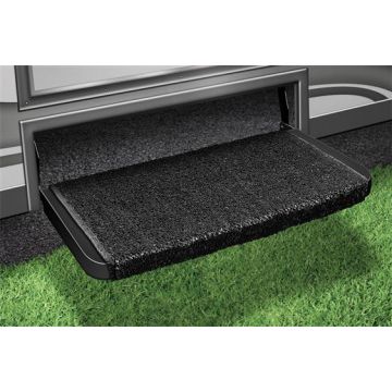 Prest-O-Fit Black 20" Wraparound Plus RV Step Rug