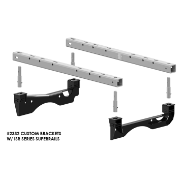 PullRite ISR Series SuperRail 20K Custom Mounting Kit for 2017-2022 Ford F250 & F350 Trucks