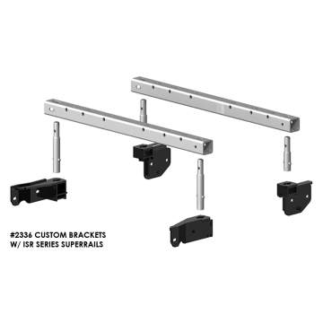 PullRite ISR Series SuperRail 20K Custom Mounting Kit for 2014-2022 Dodge Ram 2500 Trucks