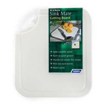 Camco White Sink Mate Cutting Board