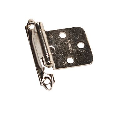 RV Designer Nickel Self-Closing Hinge